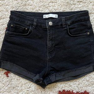 Black ZARA Shorts -- size 6